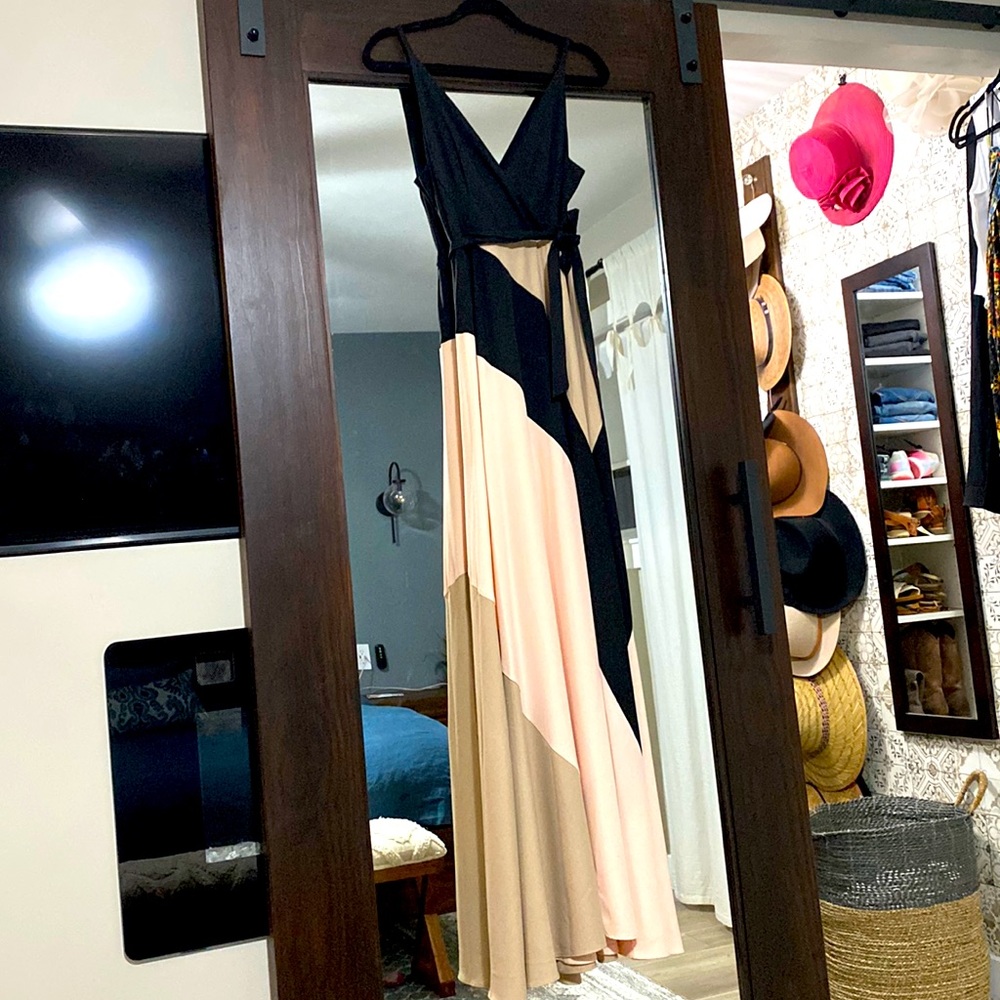 Anthropology Hutch long formal dress size M